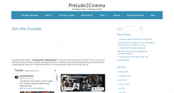 Desktop Screenshot of prelude2cinema.com